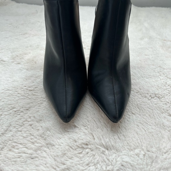 JustFab Black Stiletto Mules - Picture 9 of 13